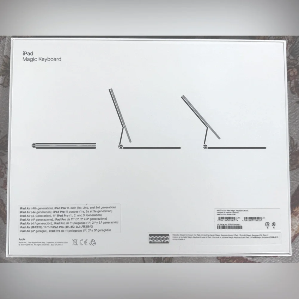 Apple iPad Magic Keyboard Black productivity A2261 - Picture 6 of 7